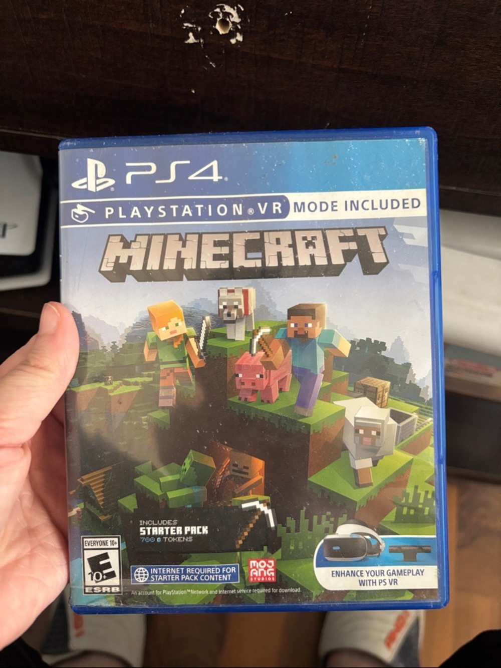 Sony Minecraft PS4 Game — Blue Packaging